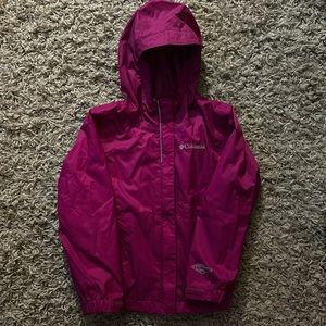 Columbia Girls Arcadia Rain Jacket.